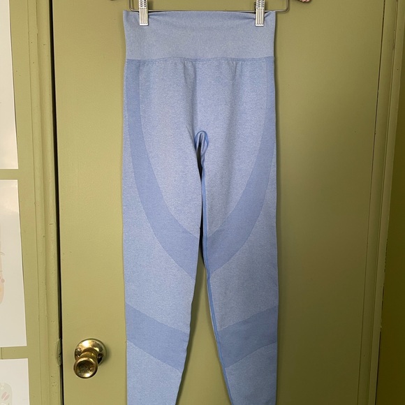 PINK Victoria's Secret Pants - NWOT PINK Victoria's Secret Light Blue Leggings Sz S
